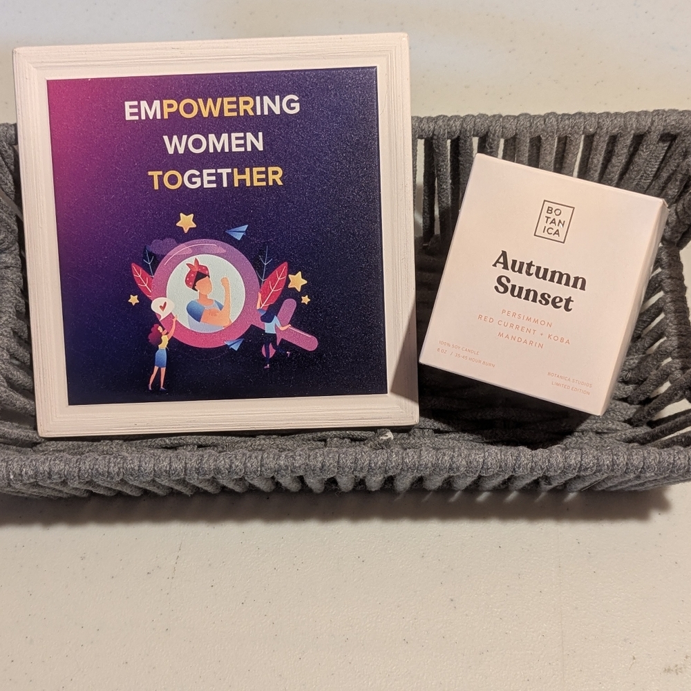 Empowering Women Decor + Botanica Candle